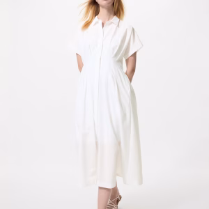 Seersucker Shirt Dress