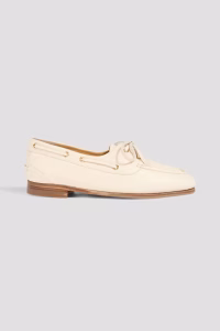 BALLY Pathy leather boat shoes