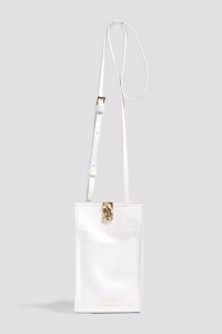 LOULOU DE SAISON Neri eel-effect leather cross-body bag