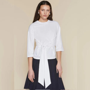 Whitby Tee in White