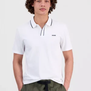 HUGO by Hugo Boss Men’s Dalombi Button-Placket Polo Shirt