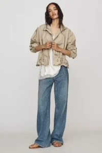 RAISONNEL Eyelet Jacket
