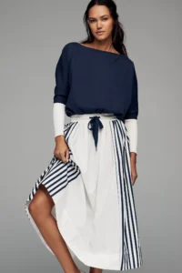 Daily Practice Twofer Long-Sleeve Maxi Dress