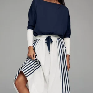 Daily Practice Twofer Long-Sleeve Maxi Dress