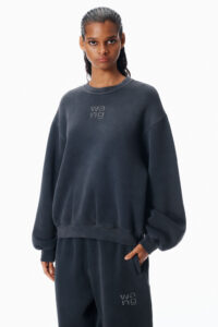 Crystal Hotfix Logo Sweatshirt