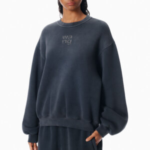 Crystal Hotfix Logo Sweatshirt