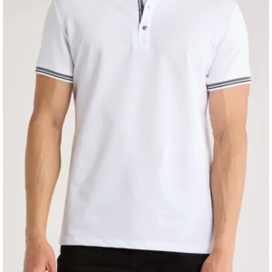 Slim Fit Stretch Cotton Knit Polo T.R. PREMIUM