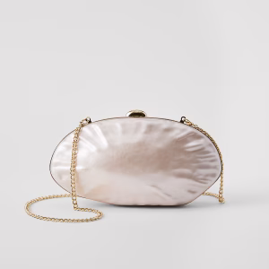 Pearlized Crossbody Bag