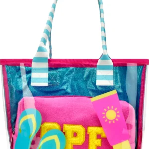 Kids' Pool Party Clear Tote & Zip Pouch Set