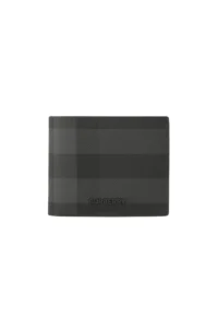 Check Slim Bifold Wallet Burberry