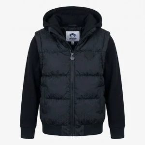 Black Checkerboard Turnstile Jacket