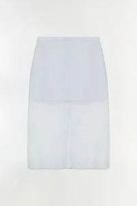 Dana Organza Midi Skirt