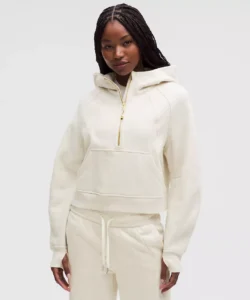 Scuba Oversized Half-Zip Hoodie