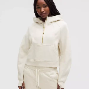 Scuba Oversized Half-Zip Hoodie