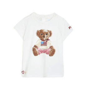Polo Ralph Lauren Kids Polo Bear Cotton Jersey Tee (Infant)