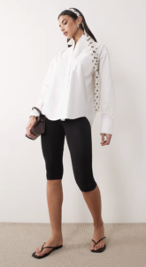 ASOS DESIGN classic cotton shirt in white