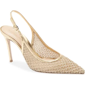 Pointy Toe Slingback Sandal Gianvito Rossi