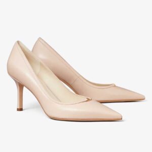 DOUBLE T BUCKLE PUMP soft pink