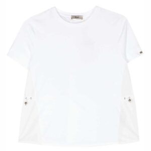 Herno contrast-panel T-shirt