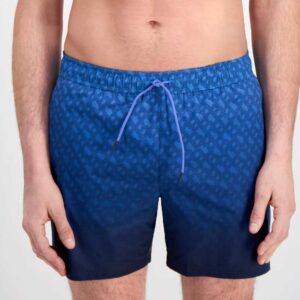 Hugo BOSS Men's Ombre 6" Swim Trunks Blue Ombre