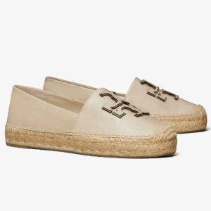 INES PLATFORM ESPADRILLE stone gray