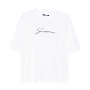 Jacquemus logo-embroidered T-shirt