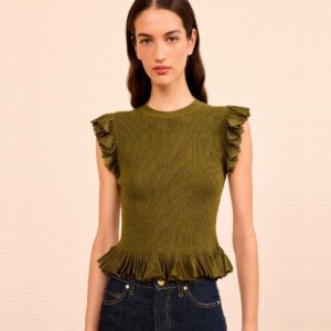 Leila Top Olive
