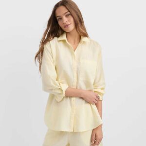 Linen Cotton Everyday Oversized Pocket Shirt