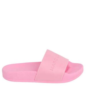 Little Marc Jacobs Marc Jacobs Kids Aqua Logo-Debossed Slides