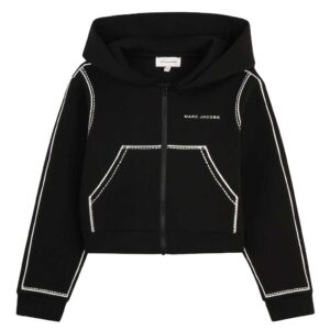 Marc Jacobs Kids zip-fastening sweatshirt Black