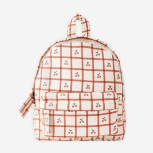 Rylee + Cru Mini Backpack Cherry Check