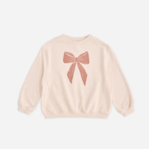 Rylee + Cru Racer Sweatshirt Bow