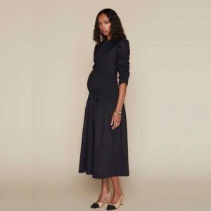 Tay Maternity Dress in Black