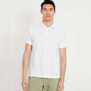 Uniform Pique Polo Calla Lily White