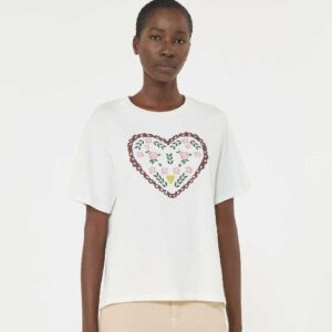 WEEKEND MAX MARA Cotton T-shirt with graphic print