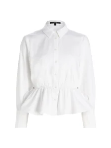 Toccin  Ingrid Poplin Long-Sleeve Shirt