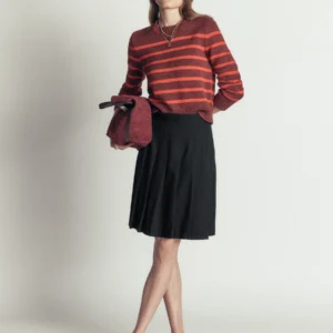 Aya Ponte Skirt Black