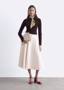 Tailored Circle Cut Skirt