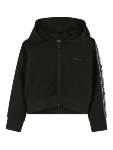 Karl Lagerfeld Kids zip-up hoodie