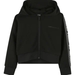 Karl Lagerfeld Kids zip-up hoodie