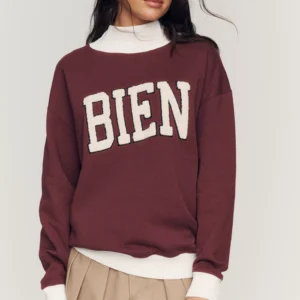 By Anthropologie Cotton Fleece Sweatshirt