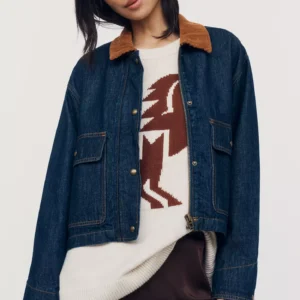 BLANKNYC Out and About Cotton Denim Jacket
