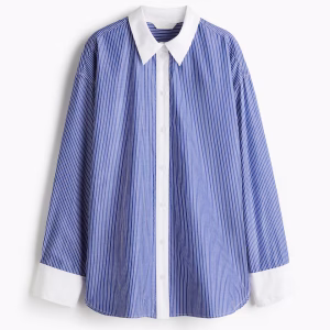 Oversized Poplin Shirt