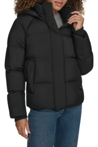 Hooded Quilted Puffer Jacket Levi's