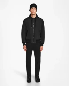 neven men's bomber jacket with removable dickie