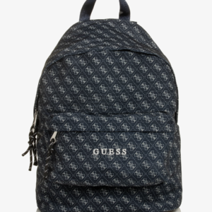 Guess Navy Blue Backpack with 4g Print (40cm)