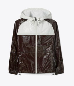 Patent Coated Cotton Anorak