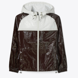 Patent Coated Cotton Anorak