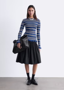 Long-Sleeve Ribbed Top