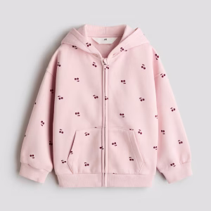Oversized Brushed-Inside Hooded Jacket